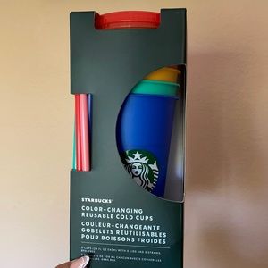 Starbucks Color Changing Reusable Cold Cups